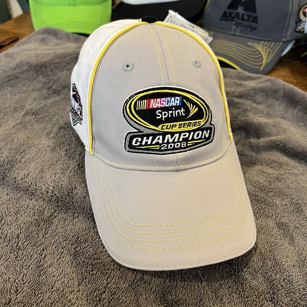 NASCAR Sprint Cup 2008 Jimmie Johnson 48 Chase Hat Cap Adjustable Strap NWT